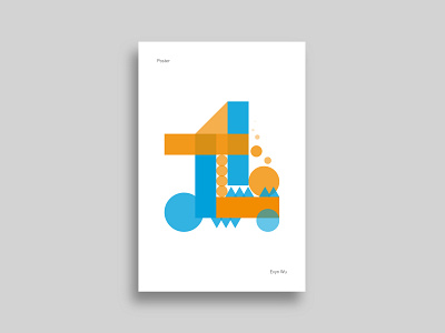 Geometric design posters 海报