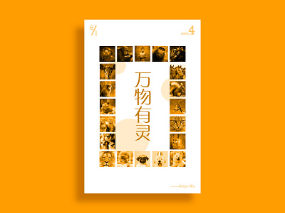 Animal design posters 海报