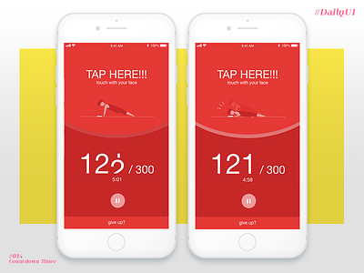 Daily UI #014 Countdown Timer app countdown daily timer ui