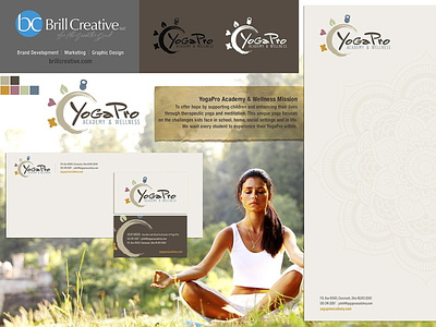 YogaPro branding design health idenity illustrator logo logos photo manipulation photoshop print self help typography vector wellness yoga
