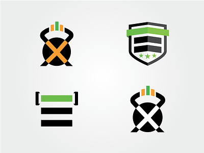 Fitness Tracking Icons crossfit fitness icon