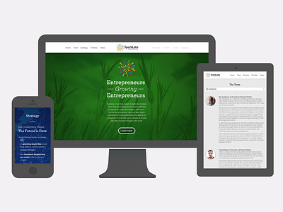 Sparklabs Global Ventures Responsive Web Design design desktop mobile responsive tablet web