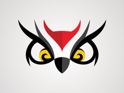 This Owl is a Hoot icon illustration owl