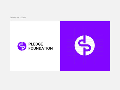 P letter financial related logo app branding design icon illustration logo