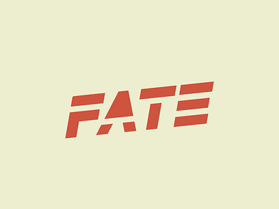 Fate branding fate graphic design logo logo design logo designer logotype
