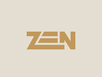 Zen branding flat graphic design logo logo design logo designer logotype z logo zen zen logo
