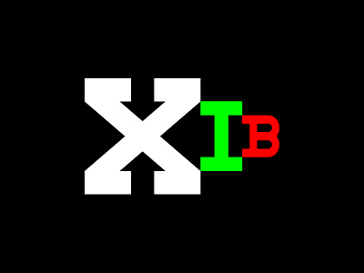 XIB Magazine Logo Design brand design branding logo logo design logotype magazine logo