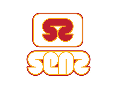 [senz] - Old School branding lettering logo logo design typography