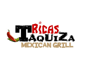 Ricas Taquiza Logo branding design logo restaurant