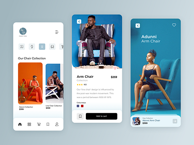 Mobile App for Trendy and Bespoke Furniture Designer