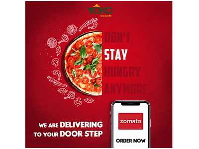 Pizza ads branding branding ads branding.mockup campaign design illustration illustrative ads single image ads socialmedia