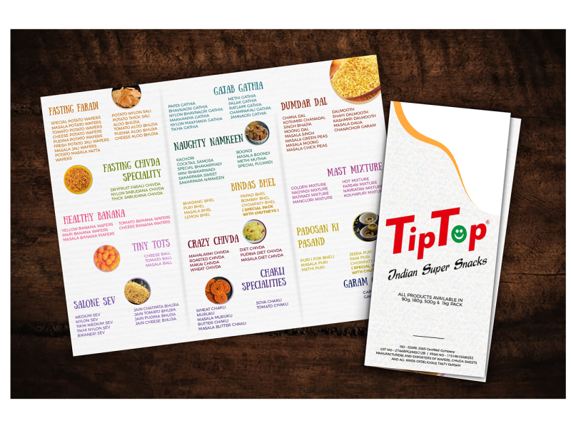 Tip top menu by Apoorva Hadkar on Dribbble