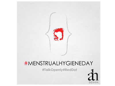 Menstual Hygiene Day branding campaign design facebook facebook ads illustration illustrative ads socialmedia