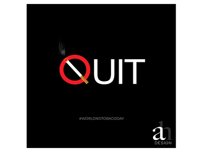 No Tobaco Day ads branding branding ads campaign design illustration illustrative ads single image ads socialmedia typography