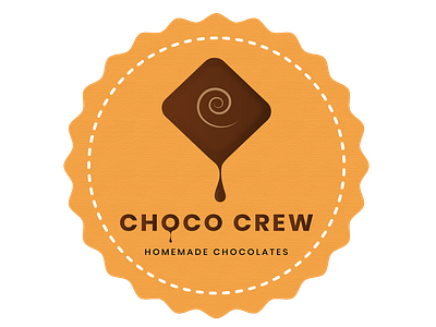 Choco crew logo advertising branding branding ads branding.mockup campaign chocolate company design facebook food illustration illustrative ads logo socialmedia vector