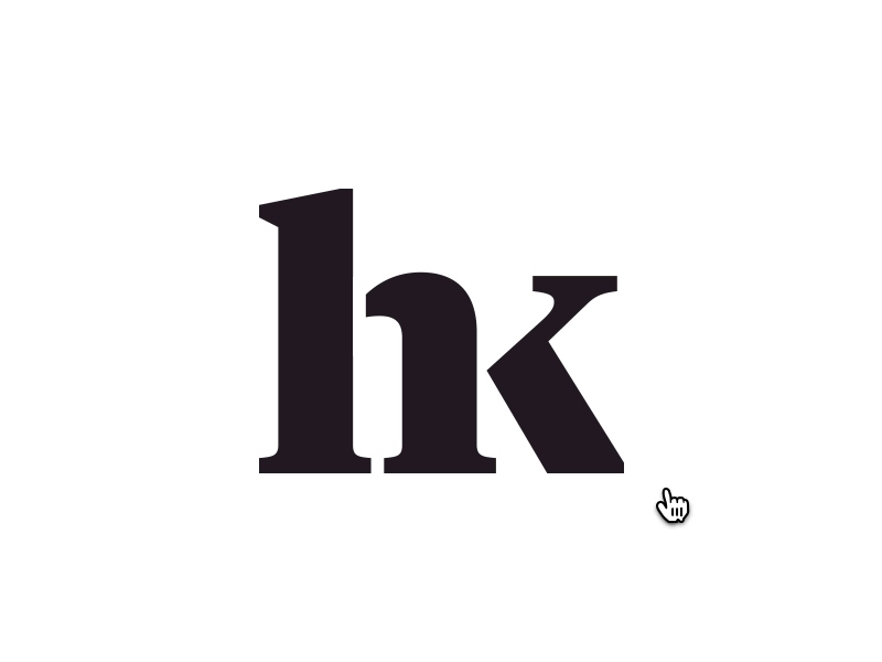 Logo for a make-up artist animation hover logo design make up artist web