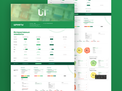 UI Style Guide - Rave 😆 component library design system figma guidelines illustrator kit ui uikit