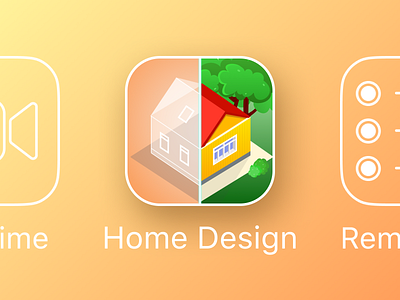 Home Design - App Icon app figma graphic design illustration logo ui