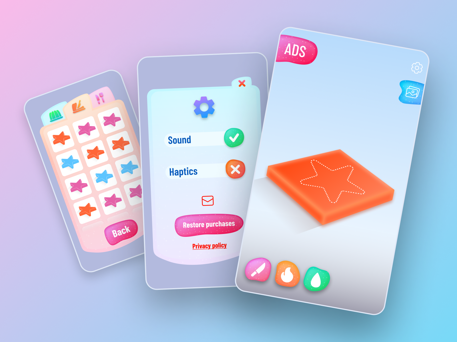 Jelly Mobile Game by Kseniya Tekin on Dribbble