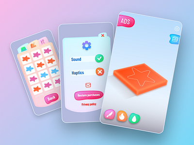 Jelly Mobile Game game gamedesign interface mobilegame