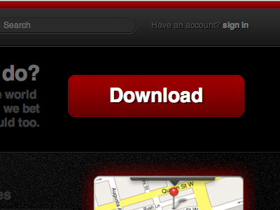 Download+Search+sign in dark double border free throw glow helvetica maps red search social networking texture