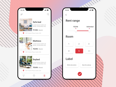 Rent App Design Concept