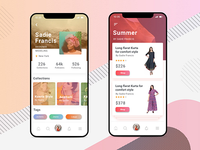 Designer/Modeling Shop App