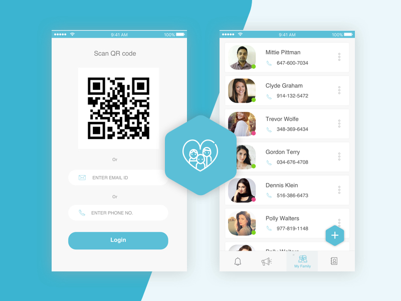 Family App by Rohit Maurya on Dribbble