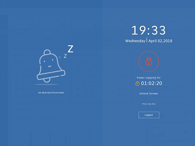 Lock Screen app branding dashboard design illustration typography ui ux website