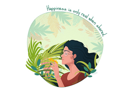 World Environment Day art artwork design digital art digital illustration environment flat illustration floral illustration illustrator minimal mood nature nature illustration portrait portrait art texture woman woman illustration woman portrait