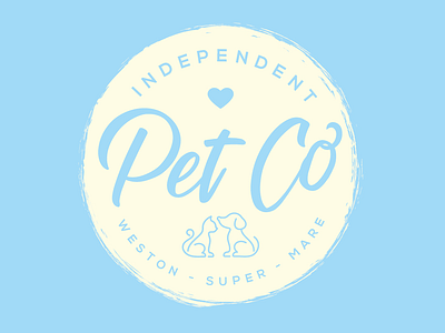 Independent Pet Co cat dog logo pets petshop