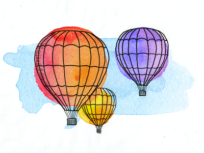 Bristol Balloons air balloons bristol hot illustration