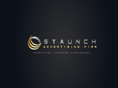 staunch advertising firm logo branding logo