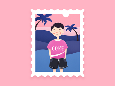 Good Boy art illustration stamp ui 插图 插画 设计