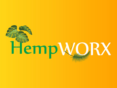 HempWORX color leaf logo logo design medicine tree