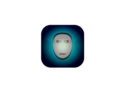 Robot Icon game icon gaming icon metal robot vector