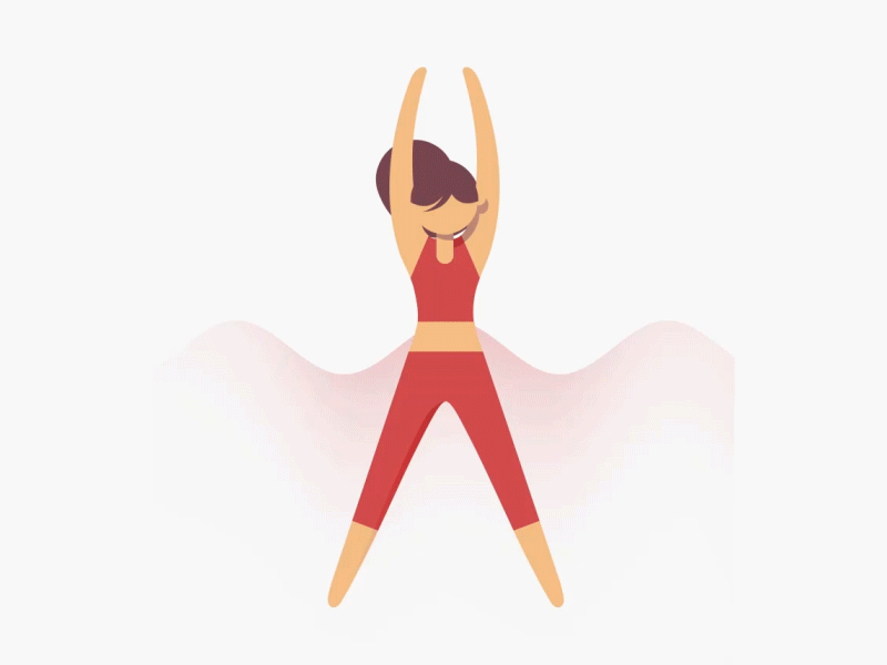 Happy Jumping Jacks Day! app connected fitness health healthmate illustration jumping monitor ux withings workout