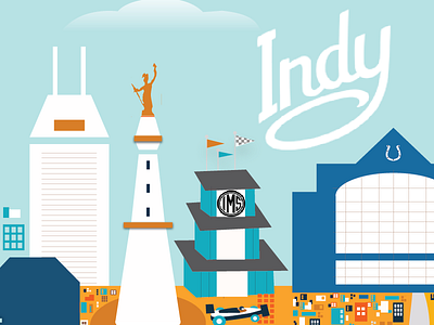 The Unique Character of Indianapolis Illustrated