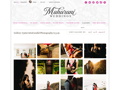 Maharani development photography ui ux web design webdesign