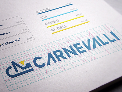 Carnevalli brand design identity logo