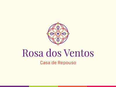 Rosa Dos Ventos Identity brand branding care design identity logo nursing rest home retirement
