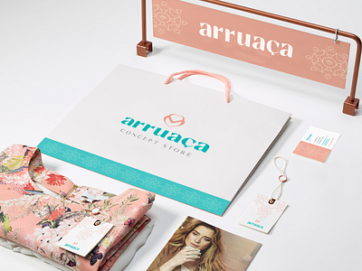 Arruaça Identity brand branding clothing design fashion identity logo plus size