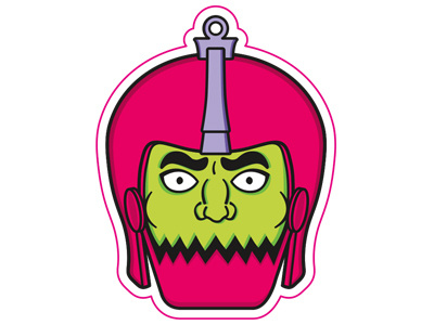 TRAPJAW illustration sticker vector