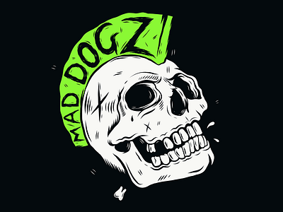 MAD DOGZ graphic illustration logo