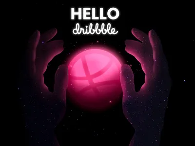 My Debut shot! 3d debutshot design dribbble dribbleinvite hands illustration ipadpro pink power procreate space stars