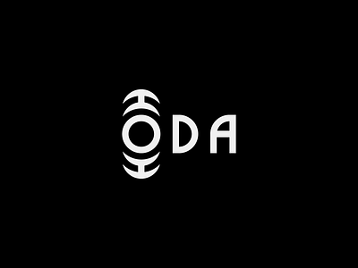 ODA brand brand identity design experimental flat functional futuristic icon logo minimal space vector