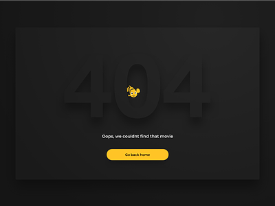 404: Movie not found - Pathé Thuis error page 404 500 e commerce error error 404 illustration ui ux web