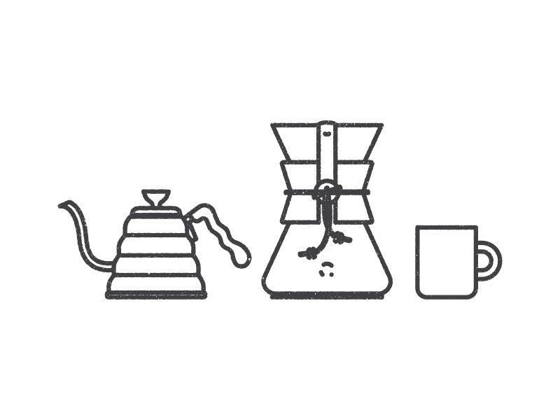 Ritual vector design art portfolio website texture illustration mug ritual hario coffee chemex