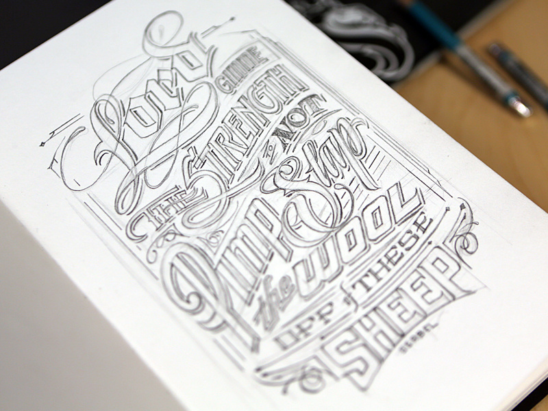 Lord Gimme The Strength by OG ABEL on Dribbble