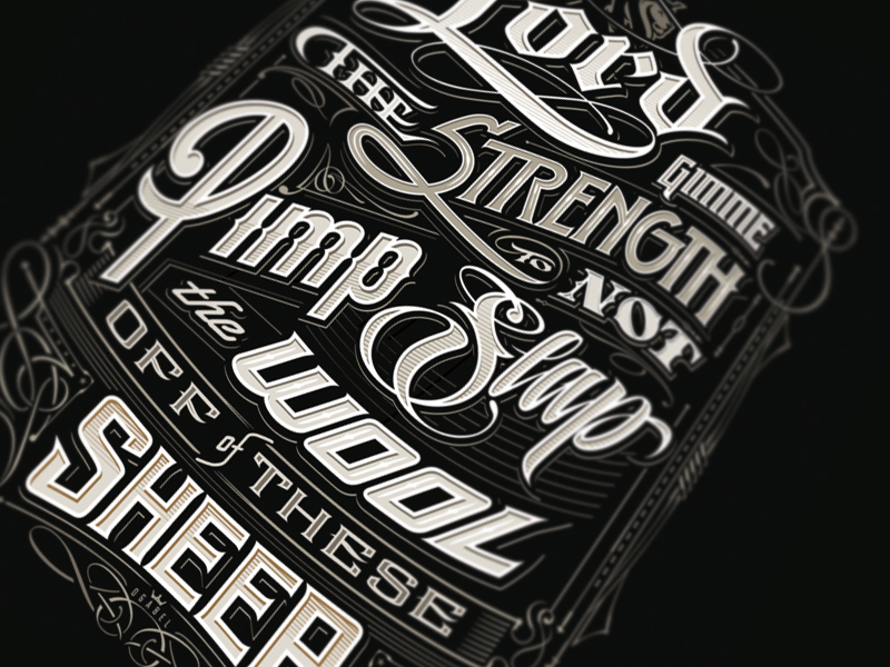 Lord Gimme Ogabel Lettering Typography by OG ABEL on Dribbble